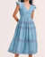 Abena Dress - Blue Bonnet