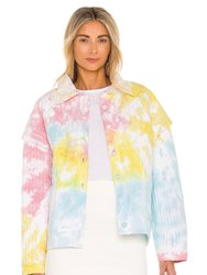 Adelade Jacket - Rainbow Radial
