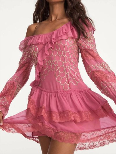 LOVESHACKFANCY Angora Dress In Wild Rose product