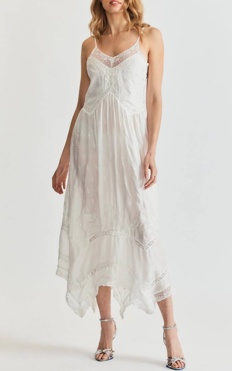 Beltana Dress - Antique White
