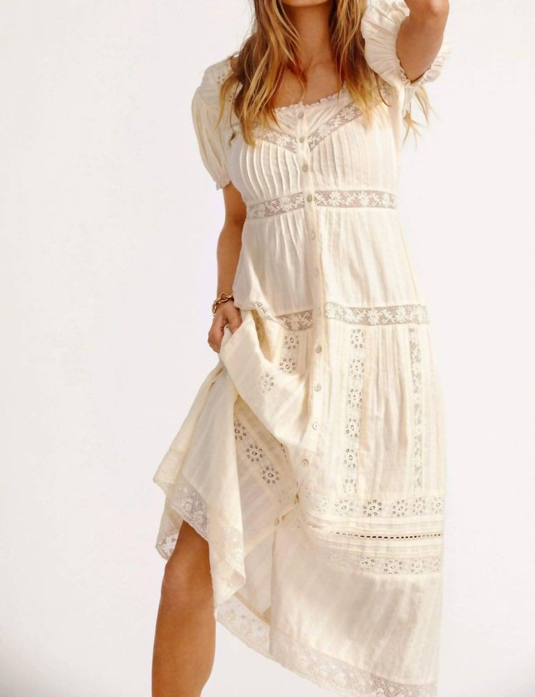 Carabella Dress - Ivory