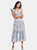 Chessie Smocked Maxi Dress - Sea Orchid