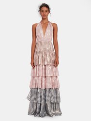 Clarissa Ruffle Maxi Dress