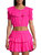 Elaine Crop Top - Flirty Fuschia