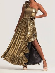 Fazal Gown - Gold
