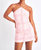 Gandler Tweed Mini Dress - Pastel Peony