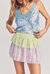 Ilona Mini Skirt - Fuji Sunrise Print