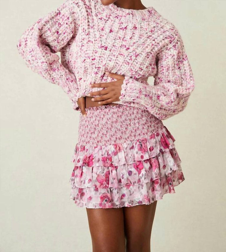 Indigo Skirt In Fancy Pink - Fancy Pink