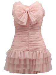 Lolisa Dress Pink Sparkle - Pink