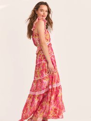 Madsen Dress - Swaying Coral