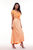 Manota Dress - Tangerine