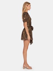  Mercy Lurex Mini Dress