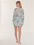 Popover Long Sleeve Mini Dress