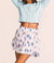 Ruffle Mini Skirt - Deep Cotton Candy
