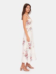 Sabina Silk Slip Midi Dress