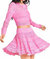Sandrea Skirt In Pink Moscato