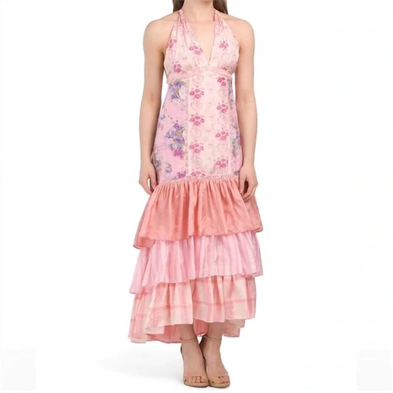 Sicilia Dress In Pink Sand - Pink Sand