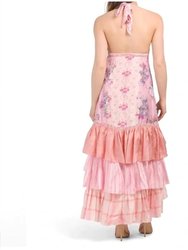 Sicilia Dress In Pink Sand