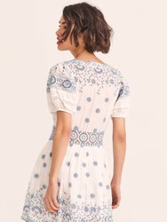 Valente Mini Dress - Ivory Shores