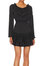 Women Sanaya Ruffled Tiered Skirt Mini Dress - Black