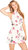 Women's Fancy Denstiny Halter Dress - Pink