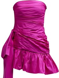 Women's Noble Mini Dress - Pink