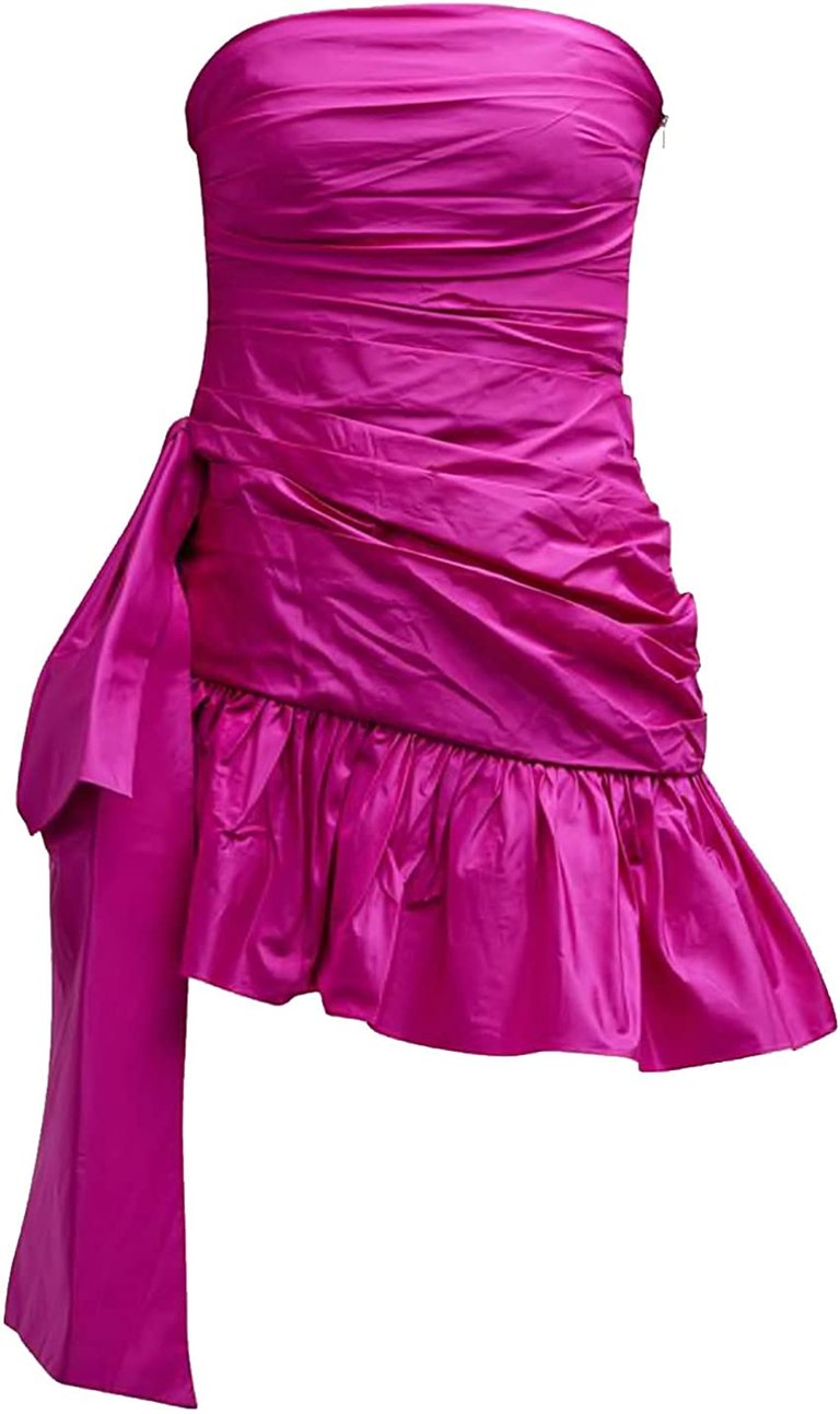 Women's Noble Mini Dress - Pink