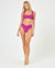 Eco Chic Repreve® Marlee Bikini Top - Berry