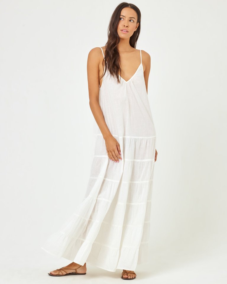 Goldie Cover-Up Dress - Cream - Cream