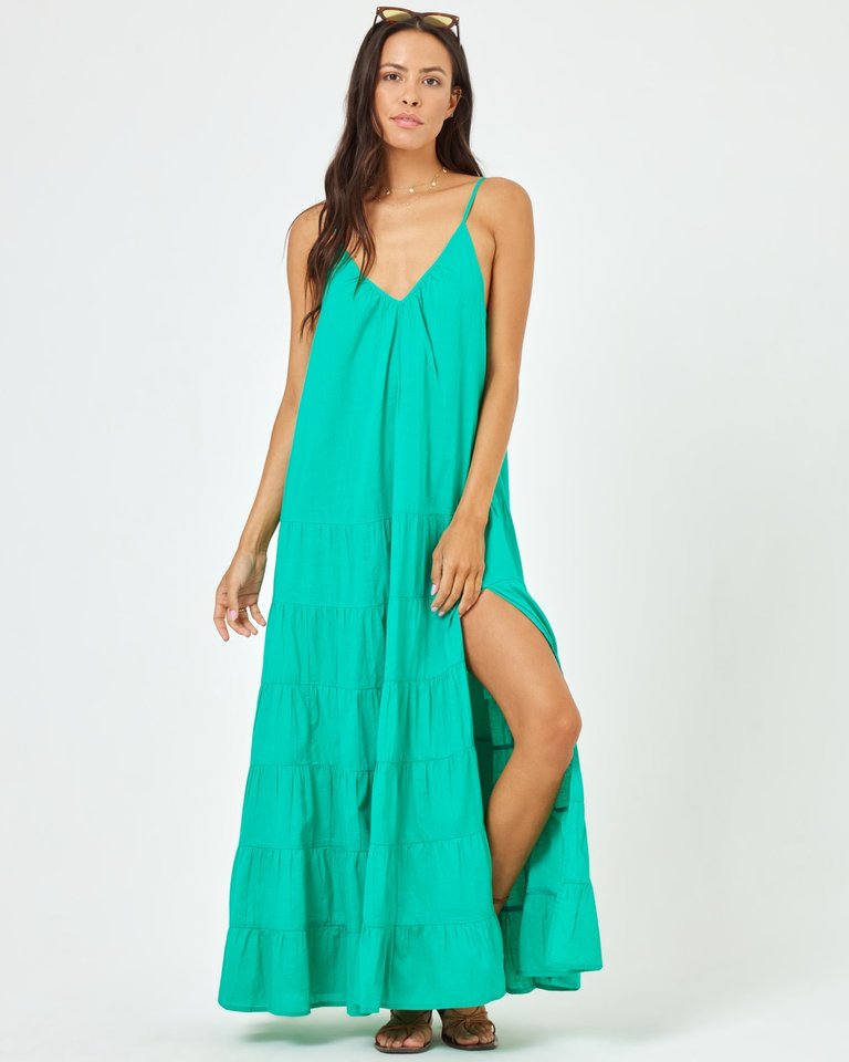 Goldie Cover-Up Dress - Jade - Jade