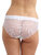 Portia Stripe Classic Bikini Bottom - Aur/Wht/Bbp
