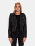 Kas Modern Biker Jacket - Black