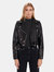 Mya Cropped Biker Jacket