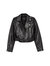 Mya Cropped Biker Jacket