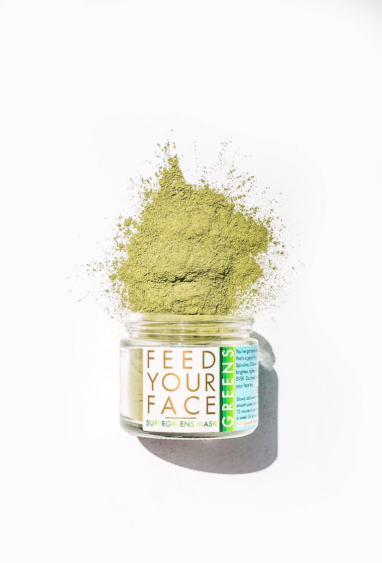 Supergreens Face Mask