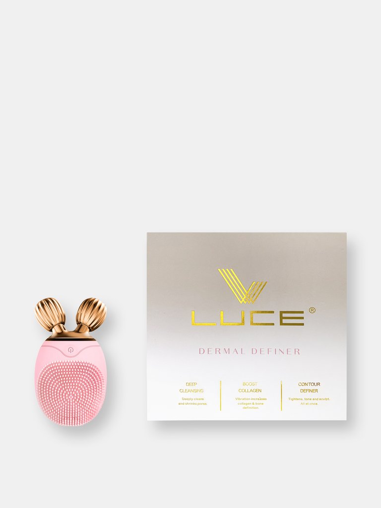 LUCE Dermal Definer, Anti-Aging Facial Cleansing + Roller