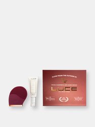 LUCE Facial Cleansing Brush & Aloe Vera Gel Face Wash