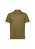 Linen Short Sleeve Johnny Collar Polo