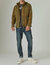 M-65 Patchwork Jacket In Olive - Olive