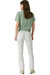 Mid Rise Sweet Straight Jeans In White