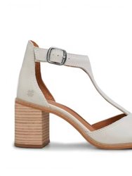 Sabeni Heeled Sandal - Vanilla