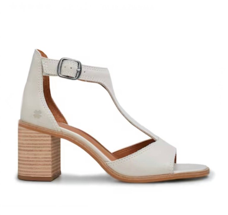 Sabeni Heeled Sandal - Vanilla