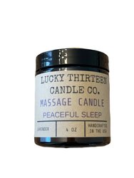 Peaceful Sleep Massage Oil Candle
