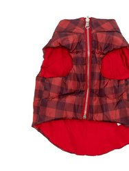 Holly Jolly Reversible Puffer Vest