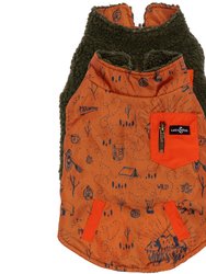 The Big Bear Reversible Teddy Vest - Multi