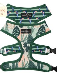 The Birds of Paradise Reversible Harness - Green