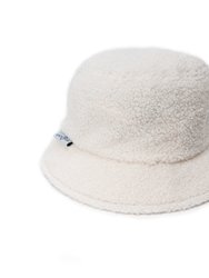 Winter White Bucket Hat - White