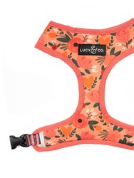 The Posy Pink Reversible Pet Harness