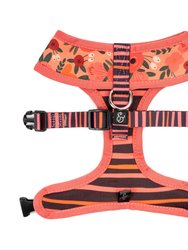 The Posy Pink Reversible Pet Harness