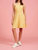 Agnes Halter Dress In Yellow - Yellow